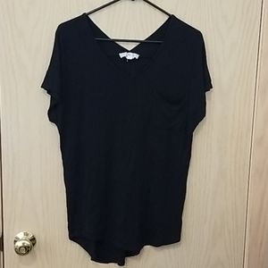Black Everyday Wear T Shirt